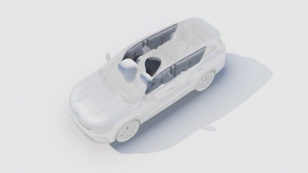 Renault Symbioz - reinforced structure and airbag