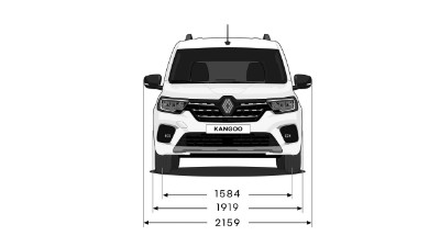 Renault Kangoo E-Tech - matmenys